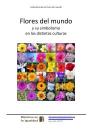 Cuadernillo flores del mundo - Distintos en la igualdad