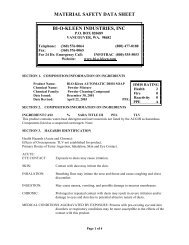 material safety data sheet bi-o-kleen industries, inc - GreenCupboards