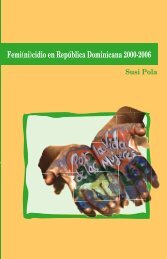 Feminicidio en RepÃºblica Dominicana 2000-2006 - observatorio de ...