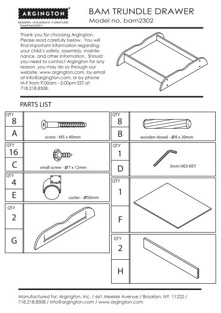 sw1500 - Sahara crib instructions 0 - GreenCupboards