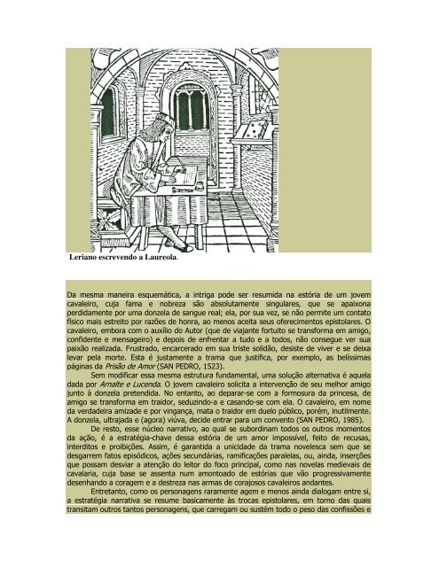O contexto histÃ³rico-literÃ¡rio das obras de Diego de San Pedro
