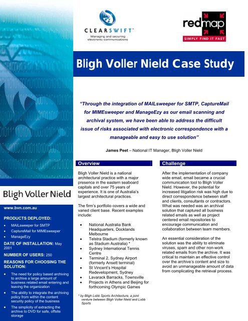 Bligh Voller Nield Case Study