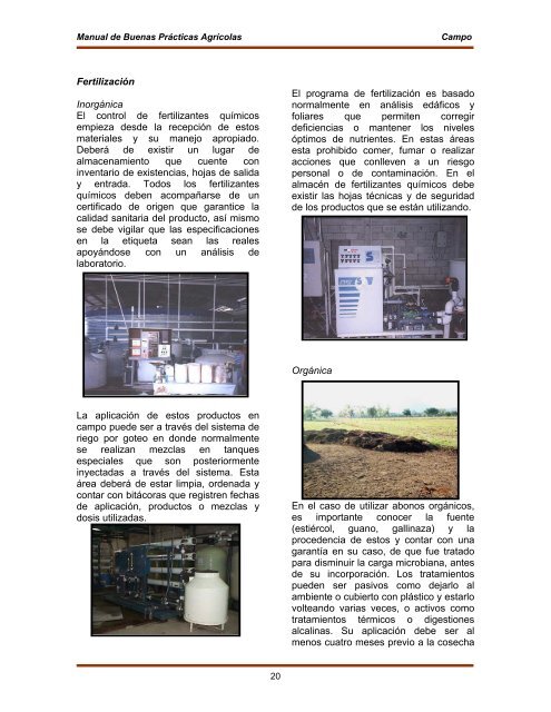 Manual de Buenas Practicas Agricolas