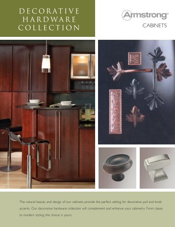 DECORATIVE HARDWARE COLLECTION - Armstrong