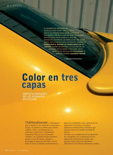 Color en tres capas - Revista Cesvimap