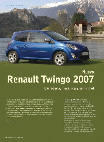 Nuevo Renault Twingo 2007 - Seguros MAPFRE