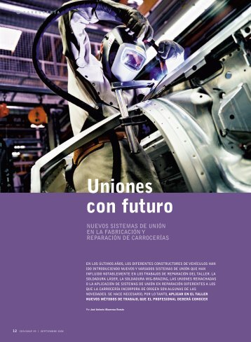 Uniones con futuro - Revista Cesvimap