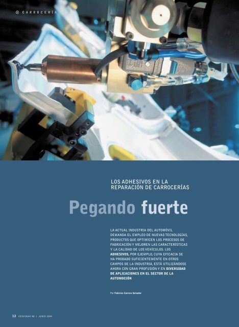 Pegando fuerte - Revista Cesvimap