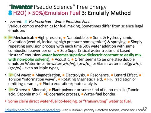 Šaltoji termobranduolinė sintezė : „Nemokama energija" = Pseudo mokslas?(Anotacija lietuvių kalba)  / Cold Fusion : "Free Energy" = Pseudo Science?