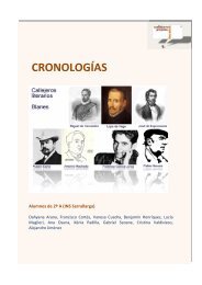 CronologÃ­as de autor - Materiales de Lengua y Literatura