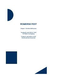 Romersk Fest / 26.-27. april 2012 - Copenhagen Phil