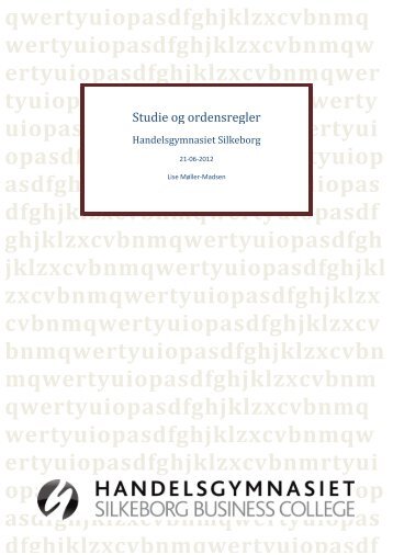 Studie og eksamensregler - Handelsskolen Silkeborg