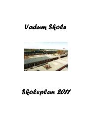 Skoleplan - Vadum Skole