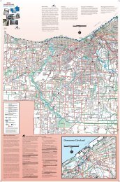 Cuyahoga County map - Northeast Ohio Areawide Coordinating ...