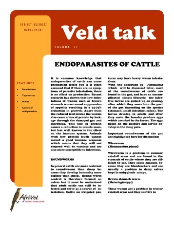 Endoparasites of cattle.pdf - Afrivet