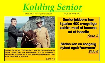 Uge 24 - Kolding Senior