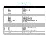 Grand Ledge Card File Index - Eaton County Genealogical Society