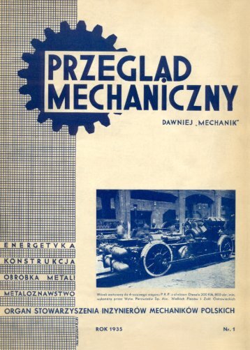 PRZEGLĄD MECHANICZNY 1/1935