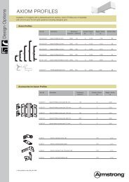 AXIOM PROFILES - Armstrong