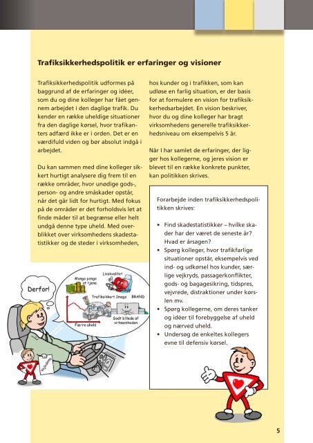 Guide til trafiksikkerhedspolitik i virksomheden - BAR transport og ...