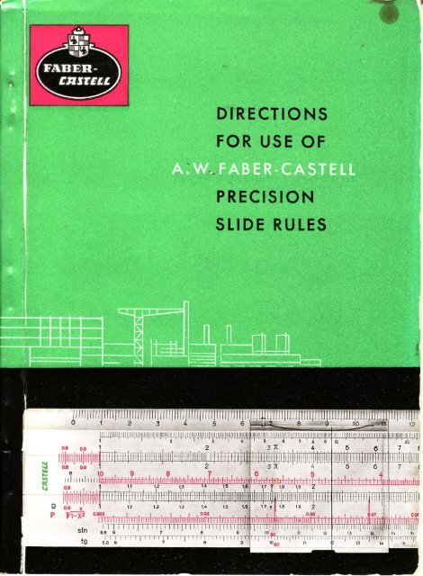 Precision Slide Rules - Slide Rule Museum
