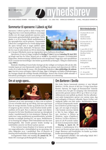 Barberen i Sevilla - Den Jyske Operas Venner