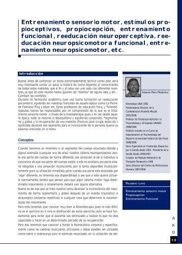 art 2_29.pdf - AsociaciÃ³n de KinesiologÃ­a del Deporte