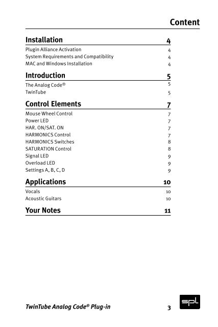 PDF Manual - Plugin Alliance