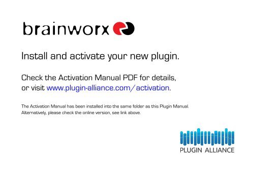 PDF Manual - Plugin Alliance