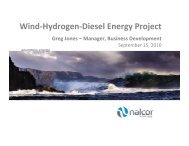 Wind-Hydrogen-Diesel Energy Project