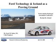 Ford Technology & Iceland as a Proving Ground