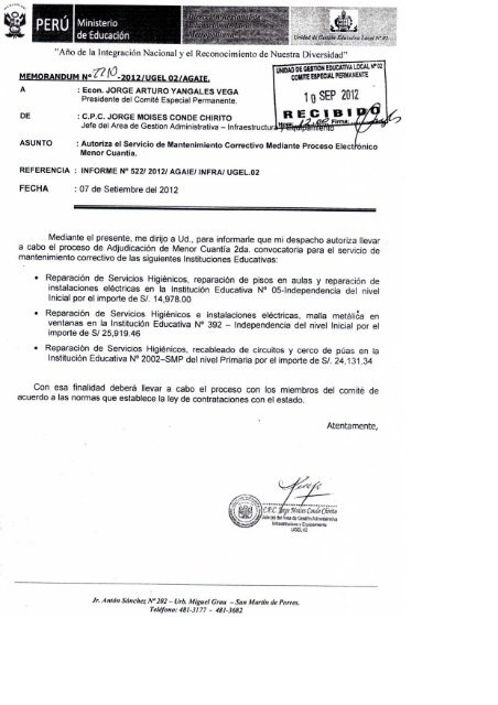 documento - Ugel 02