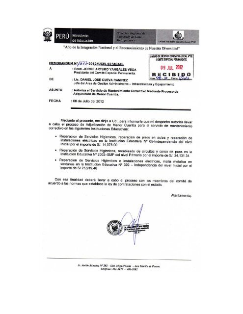 documento - Ugel 02