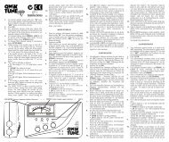 QT-8 instructions REV8_FCC - Qwik Tune