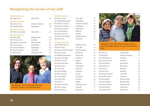 SDN Children's Services Inc. Annual Report 2010