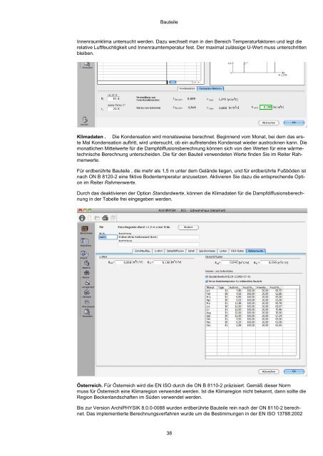 ArchiPHYSIK 10 - Bauphysikalische Berechnungen fÃ¼r ...
