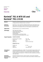 Kerimid® 701 A N70 US and Kerimid® 701-1 B US