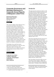 Malaysia: Governance - CMA - Certified Management Accountants