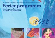 Ferienprogramm 2012 - Landkreis Rosenheim