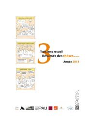 recueil des journÃ©es des doctorants 2013 - UMR CNRS 7218 LAVUE