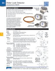 Water Leak Detector Instructions - BAPI