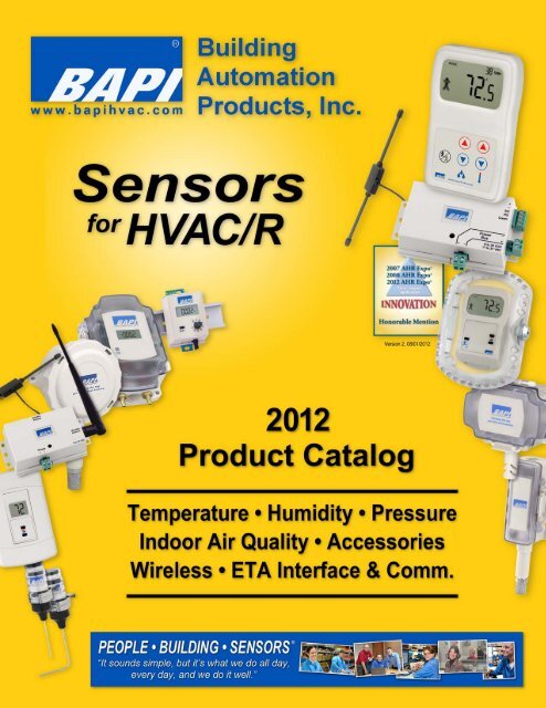 Temperature Sensor for HVAC and Building Automation