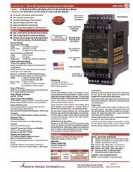 APD 4393 - Absolute Process Instruments