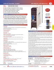 4-20 mA Transmitter, Isolated API 4300 PLC, API 4300 D PLC