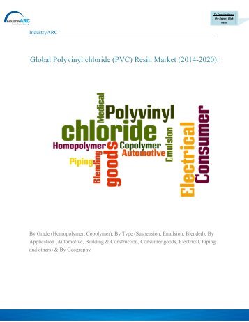 Global Polyvinyl chloride (PVC) Resin Market (2014-2020):
