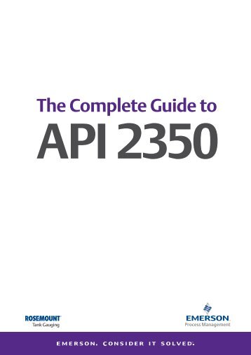 API2350 Overfill Prevention Guide