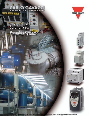 Gross Automation (877) 268-3700 - Carlo Gavazzi