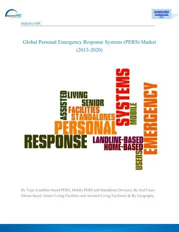 Global Personal Emergency Response Systems (PERS) Market (2013-2020)