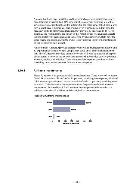 Amateur-built and experimental aircraft - Australian Transport Safety ...