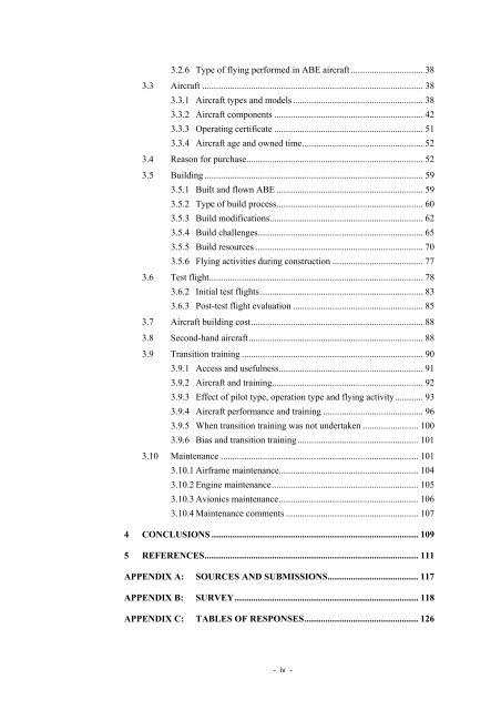 Amateur-built and experimental aircraft - Australian Transport Safety ...